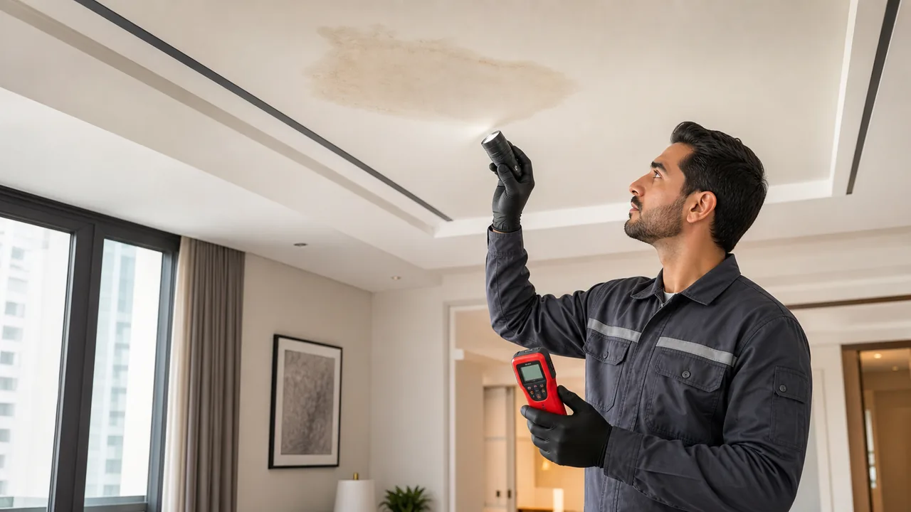 Ceiling Leak & Water Damage Support - PSFM Jeddah service image