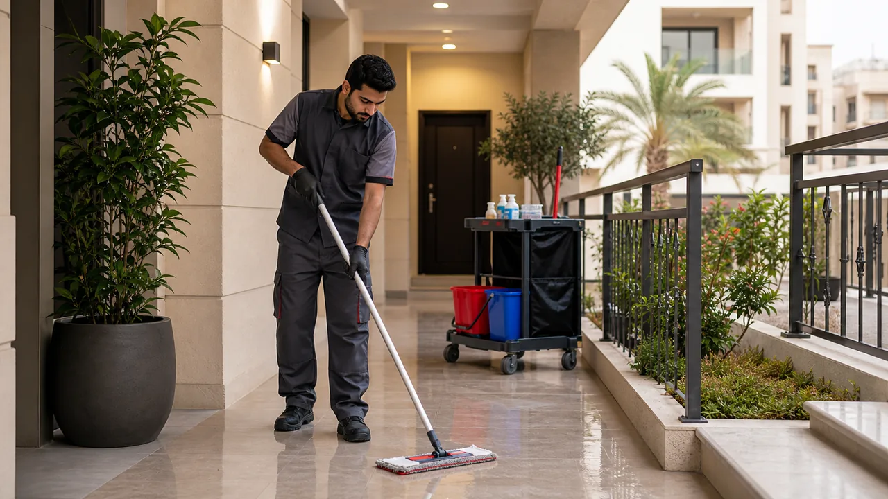 Building Common Area Cleaning - PSFM Jeddah service image