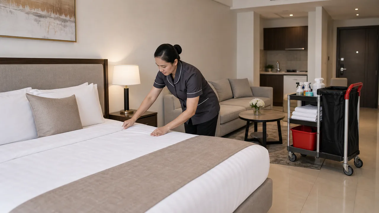 Hotel Apartment Cleaning - PSFM Jeddah service image