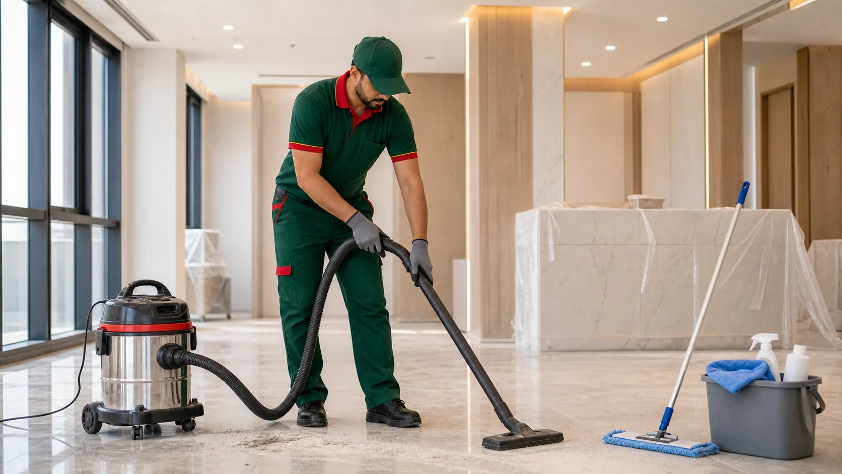 Post-Construction Cleaning - PSFM Jeddah service image
