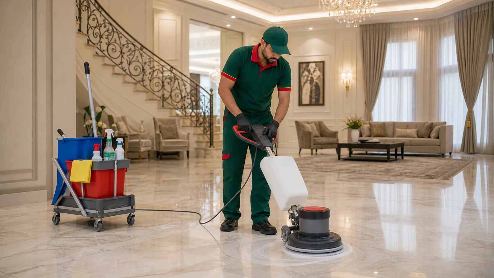 Villa Deep Cleaning - PSFM Jeddah service image