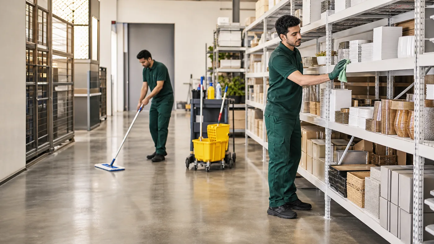 Warehouse Cleaning - PSFM Jeddah service image
